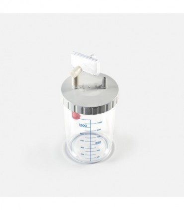 Bocal réutilisable 1200 ml pour Vacuaide Accessoires Aspirateur de mucosités