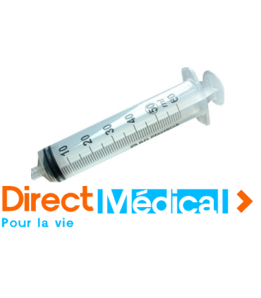 Seringue 50 ml Luer Lock BD Plastipak boite de 60