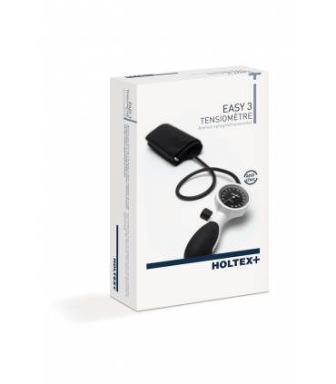 Tensio Easy 3, adulte (26 à 35 cm), noir, brassard sans poche