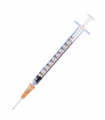 Seringue tuberculine avec aiguille 25G x 16 mm