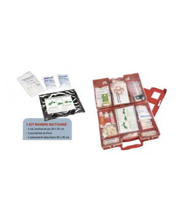 Trousse de secours  BTP +10 personnes