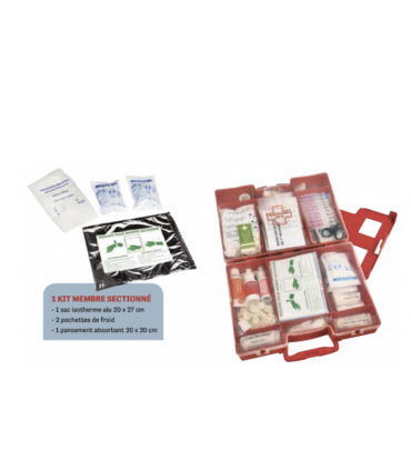 Trousse de secours Médecine du Travail +10 pers