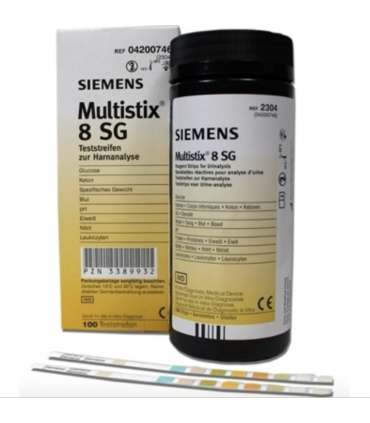 Bandelettes urinaires Multistix 8 SG
