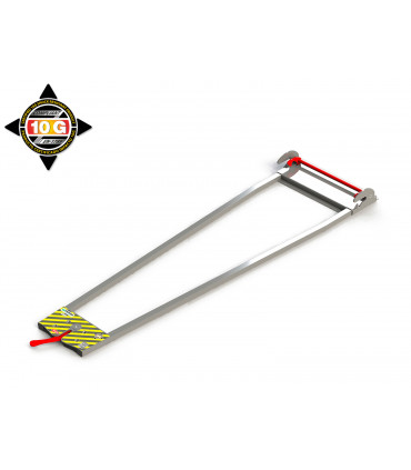 Rail 3 point pour brancard promeba