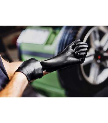 Gants nitrile Black Diamond épais GOGRIP Mercator