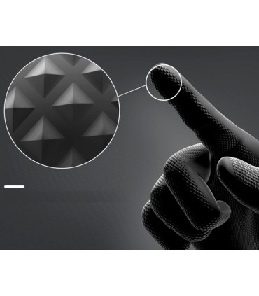 Gants nitrile Black Diamond épais GOGRIP Mercator