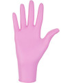 Gants Nitrile Rose