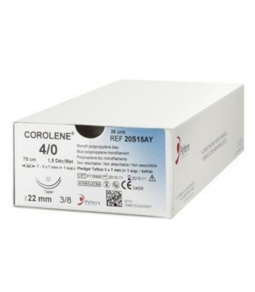 Suture COROLENE 6/0 BOITE DE 36