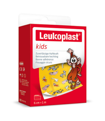 Leukoplast Kids 1Mx 6 Cm Motif Zoo
