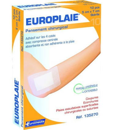 Pansement Non Tisse Stérile 10X20 cm