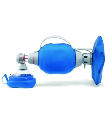 Insufflateur AMBU MARK IV Adulte + MASQUE T: 5 + réservoir O2 insufflateurs