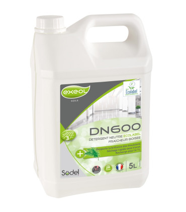 DETERGENT NEUTRE CONCENTRE ECOLABEL SODEL
