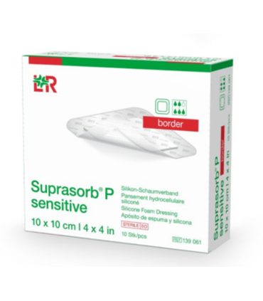 Pansement SUPRASORB P SENSITIVE BORDER