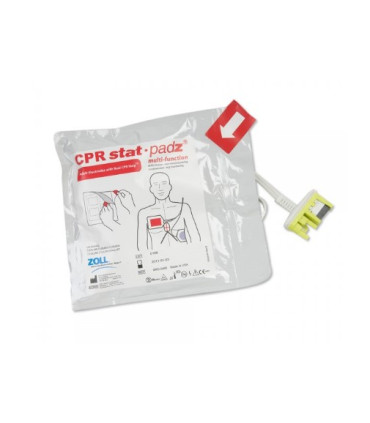 Electrode Zoll AED plus et 3 Adulte CPR stat Padz multifonction HVP