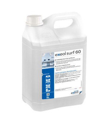 Désinfectant de surface EXEOL Surf 60 bidon de 5L
