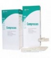 Compresses non tissées stériles 10 x 10 boite de 100 sachets de 2 Compresses