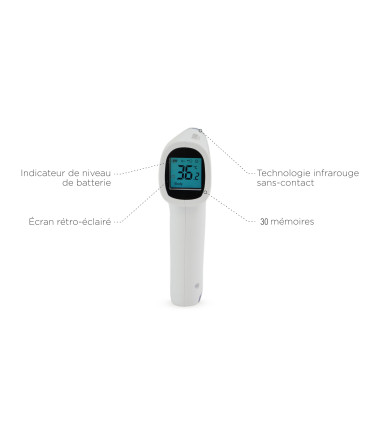 Thermomètre Électronique Sans Contact Spengler Tempo Pro