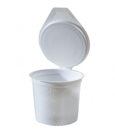 Crachoir plastique avec couvercle lot de 40