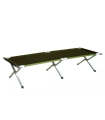 Lit de camp d’urgence vert déplié – 190cm vert – Direct médical