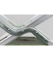 Système aluminium - lit de camp aluminium vert - Direct Médical