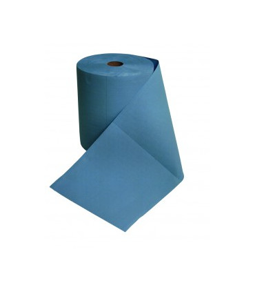 Bobine d’essuyage bleu format 500 – 38x38cm – Direct Médical