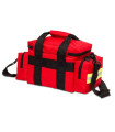 Sac d'urgence léger EMERGENCY'S - rouge dos - Direct Médical