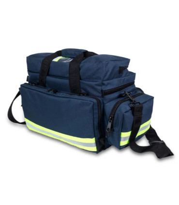 Sac d'urgence grande capacité EMERGENCY'S - bleu marine dos - Direct Médical