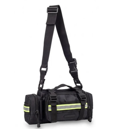Sac banane noir de premiers secours - Face avec anse - Direct Médical
