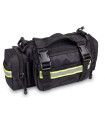 Sac banane noir de premiers secours - Face - Direct Médical