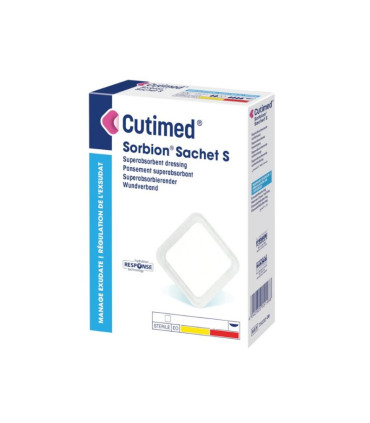 Pansement CUTIMED SORBION S 20x20cm boîte de 10 - Direct Médical