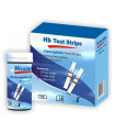 Bandelettes de test pour Hémoglobinomètre Mission HB - Lot 50 Direct Médical
