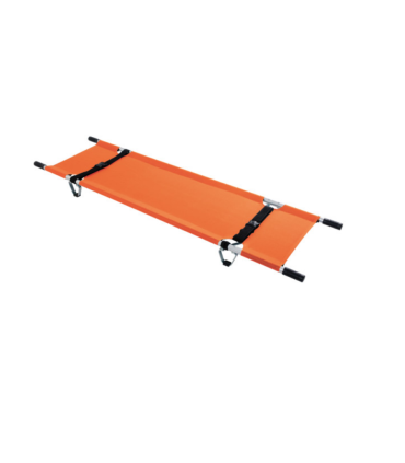 Brancard de secours pliable en 2 dans sa longueur