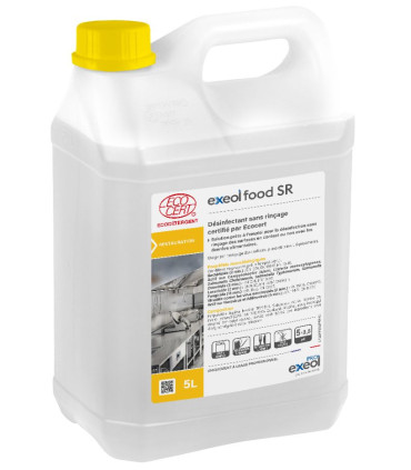 Exeol Food SR Désinfectant sans rinçage 5L (DRF)
