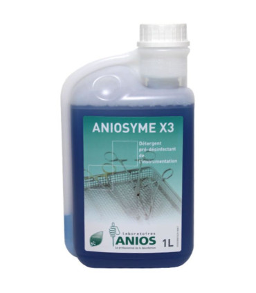 ANIOSYME X3 1L Nettoyant désinfectant instruments médicaux - Direct Médical