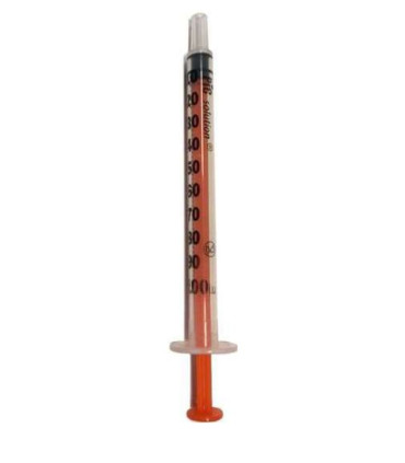 Seringue à insuline 1 ml sans aiguille boîte de 160 Pic solution - Direct Médical