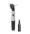 Otoscope HEINE mini 3000 LED F.O. avec spéculum AllSpec à usage unique et poignée rechargeable