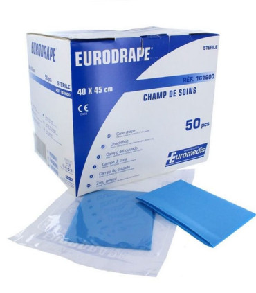 Champ de soins simple stérile 40 x 45 cm boîte de 50 - EURODRAPE