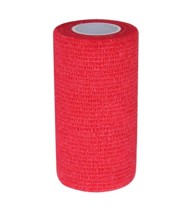 Bande cohésive Zarys yellowBAND 10cm × 4,5m rouge