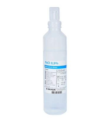 Flacon de Sérum physiologique BBraun 250 ML