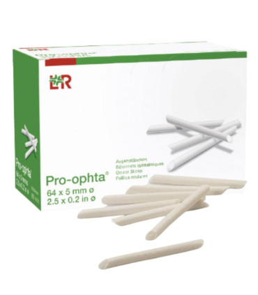 Bâtonnets ophtalmiques Pro-ophta  boîte de 500