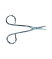 Ciseaux métal bouts pointus - sachet pelable 11.5cm EUROMEDIS