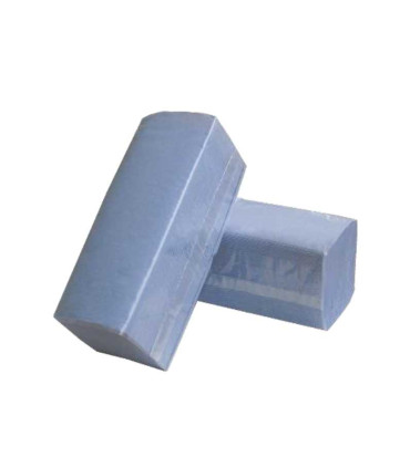 Essuie-mains enchevêtrés V BLEU - Lot de 15