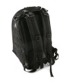 Sac à dos coqué MATT Full black dos 19L DIMATEX