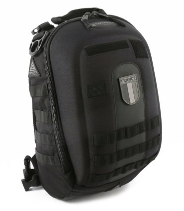 Sac à dos coqué MATT Full black face 19L DIMATEX