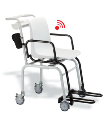 Fauteuil de pesée médical pour patients assis, compatible DME, grande précision jusqu’à 300 kg SECA 959