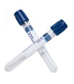 Tube BD Vacutainer® Éléments Traces K2 EDTA/CAT b(silice) PET Bouchon bleu Hemogard™ boîte de 100