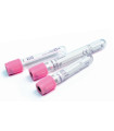 Tube BD Vacutainer® Crossmatch EDTA K2 Bouchon rose Hemogard™ Groupe sanguin boîte de 100