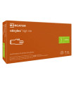 Gants nitrile protection chimique Nitrylex High Risk orange x100 – Mercator taille S