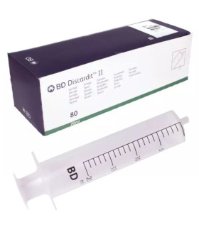 Seringue 20 mL excentrique BD Discardit II