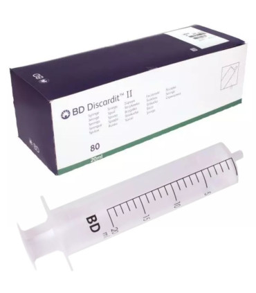 Seringue 20 mL excentrique BD Discardit II